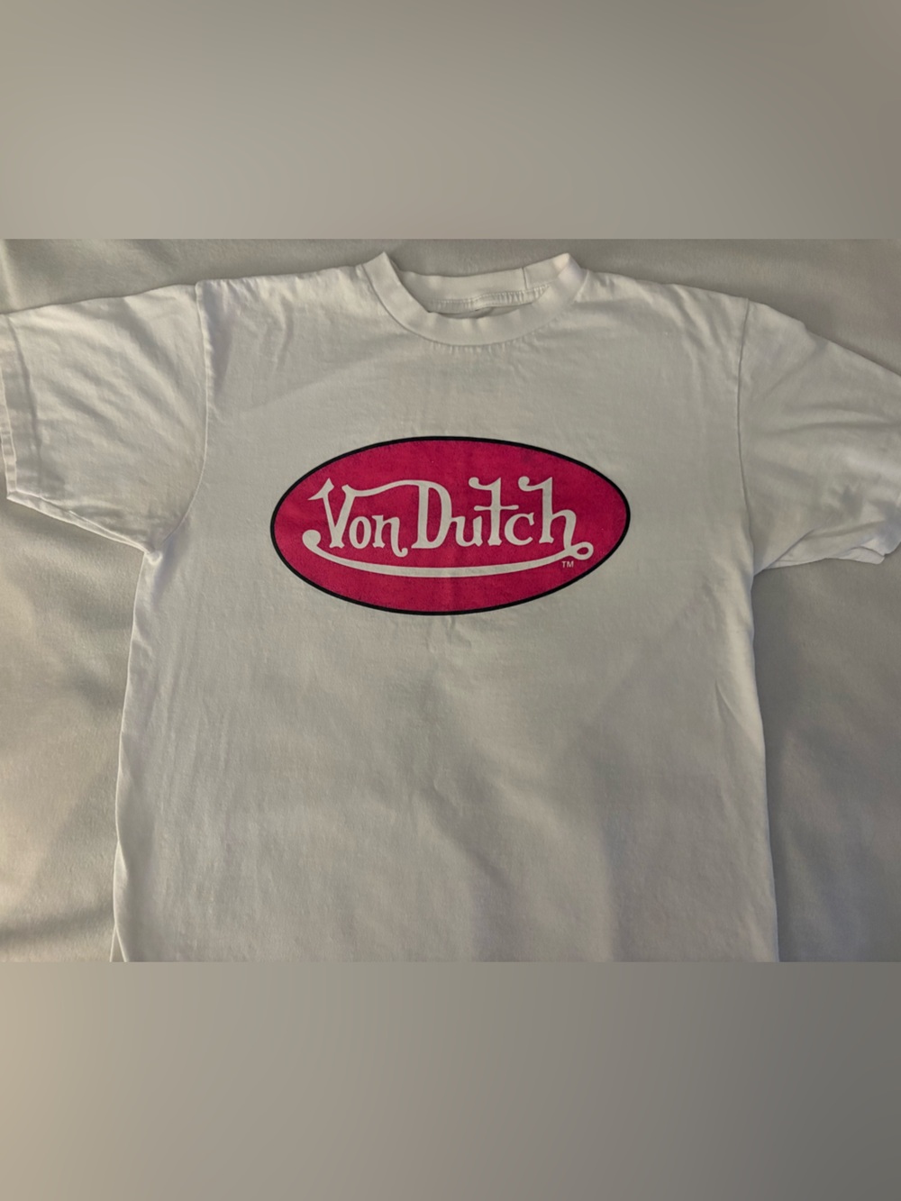 Von Dutch glitter tee